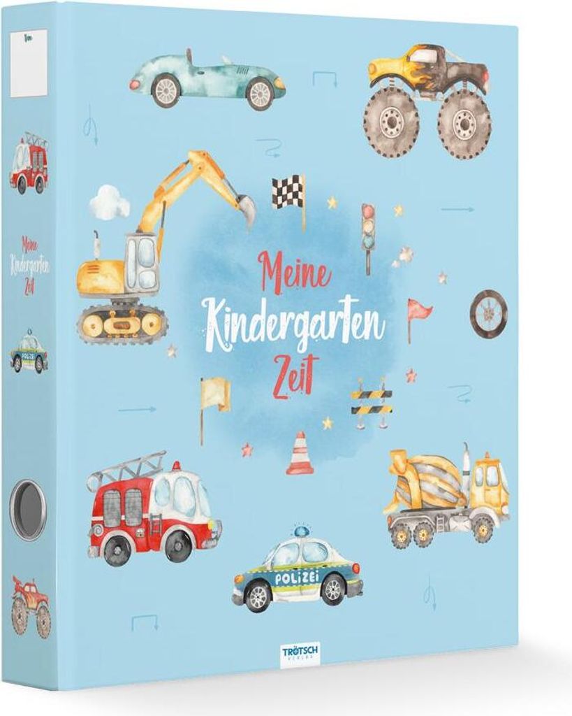 Trötsch Ordner Kindergarten Fahrzeuge Sammelordner Hefter Produktbild 