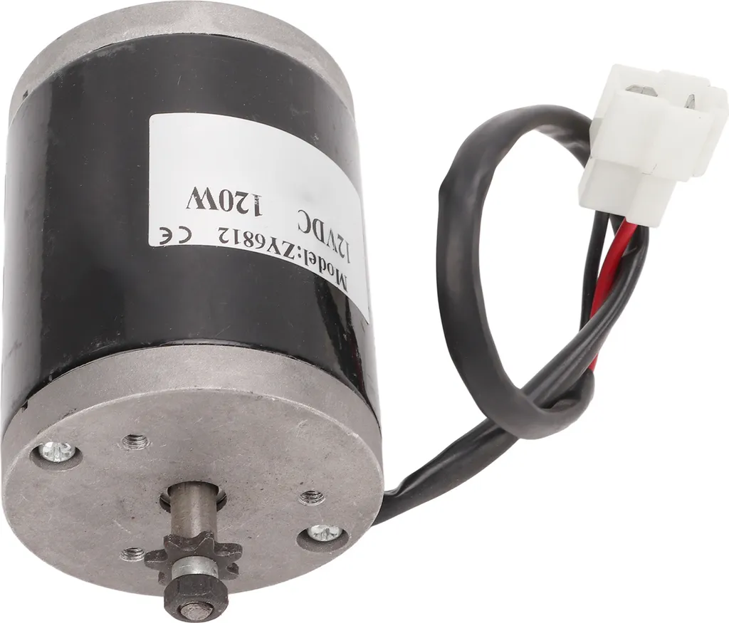Petit moteur électrique brossé 12V 120W pour vélo motorisé et modélisme
