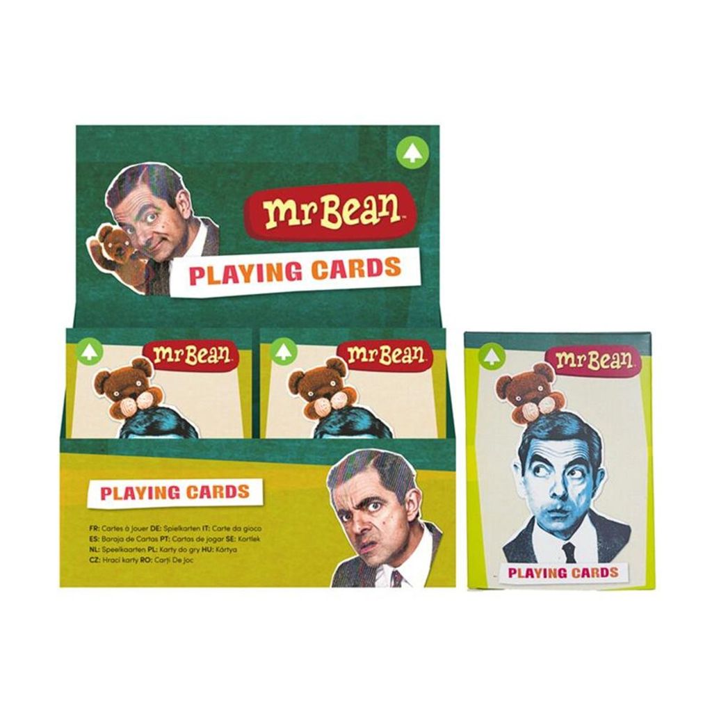 Spielkarten Mr Bean & Teddy Kartenspiel Rowan Atkinson Teddybär 52 Karten + 2 Joker