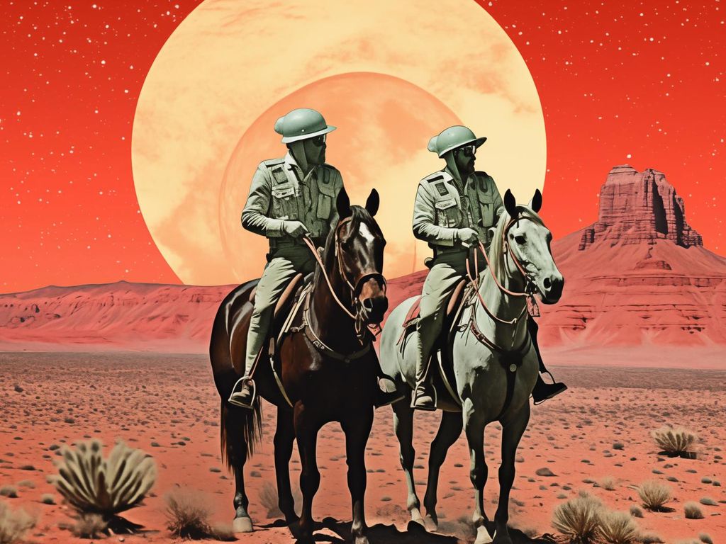 Plakat 40x30cm Raumfahrtpatrouille