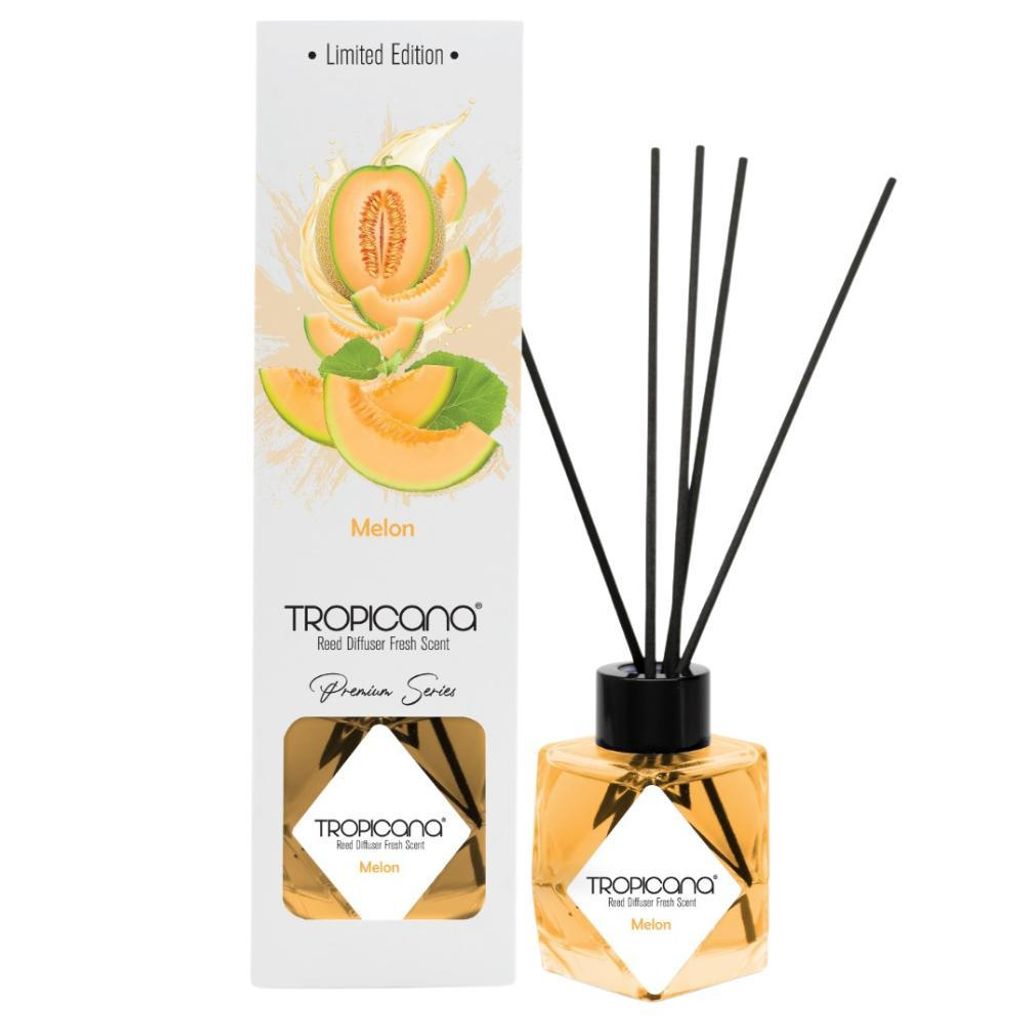 Tropicana Premium Raumduft - Melon (Limited Edition) Reed Diffusor Stäbchen NEU