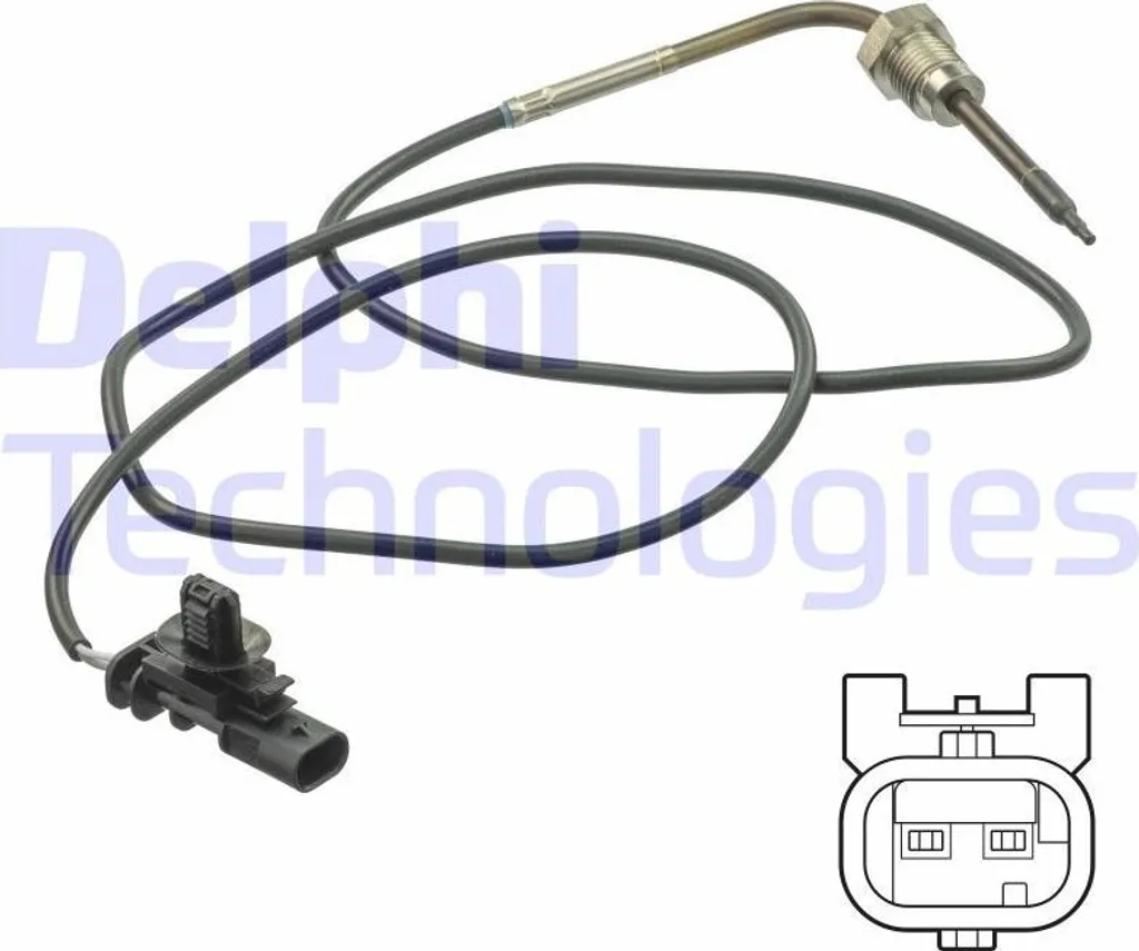 Sensore EGT Delphi TS30231 per Alfa Giulietta 55242830 Originale