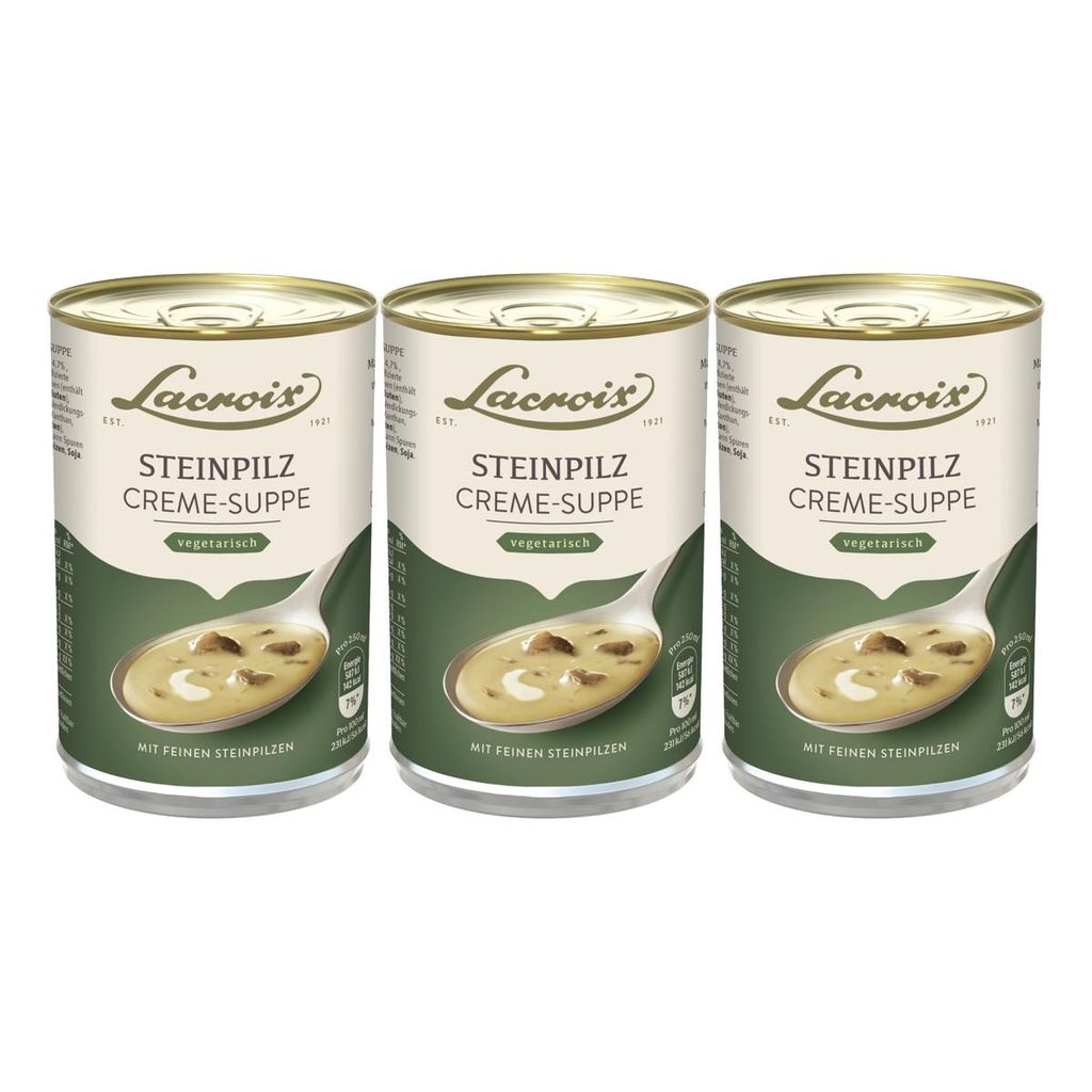 Lacroix hříbková krémová polévka aromatická lahodná krémová Obrázek produktu 