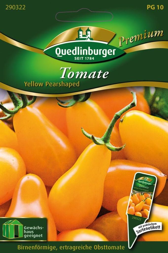 Artikelbild 1 von 'Tomaten Yellow Pearshaped' aus der Kategorie Tomatensamen