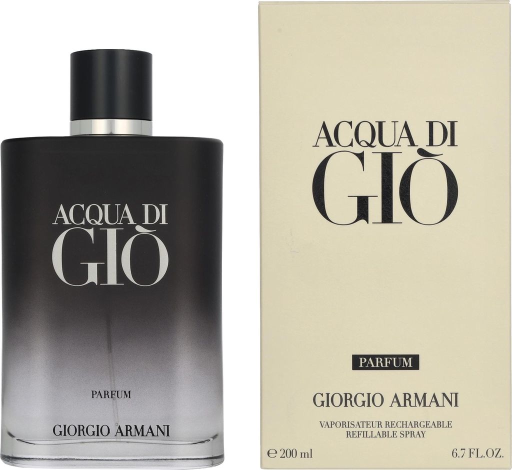 Acqua di Gio Pour Homme parfümiertes nachfüllbares Spray 200ml