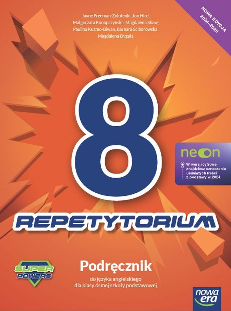 Nowa Era - Język Angielski Klasa 8 - Podręcznik 2024 - Przygotowanie Do Egzaminu Ósmoklasisty