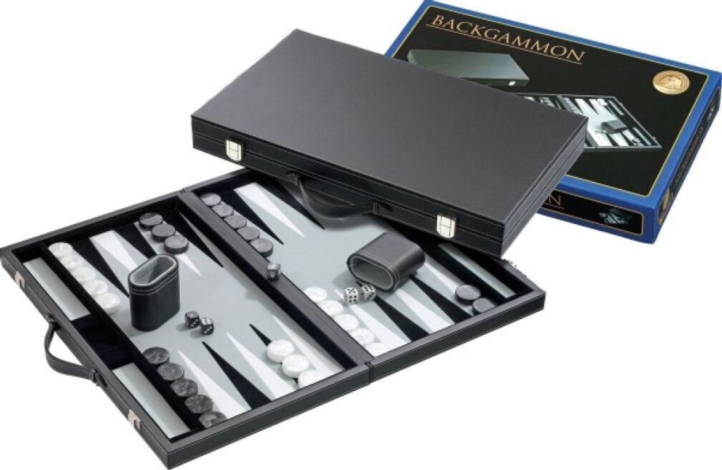 Philos Philos Backgammon Kunstleder 47 x 29 cm 1721 Zdjęcie produktu 