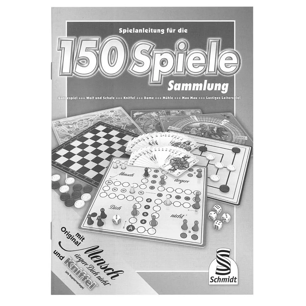 Coffret multijeux 150 options avec Kniffel et Jeu du Dada original - 18