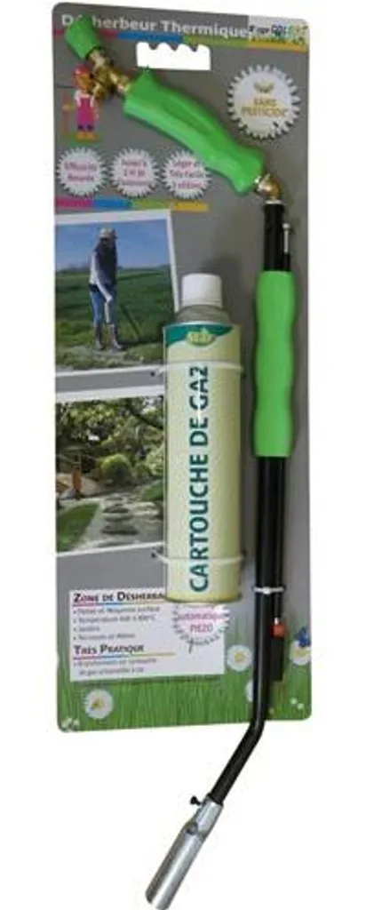 Désherbeur Thermique Étoile de Jardin Brul Star avec Allumage Piézo