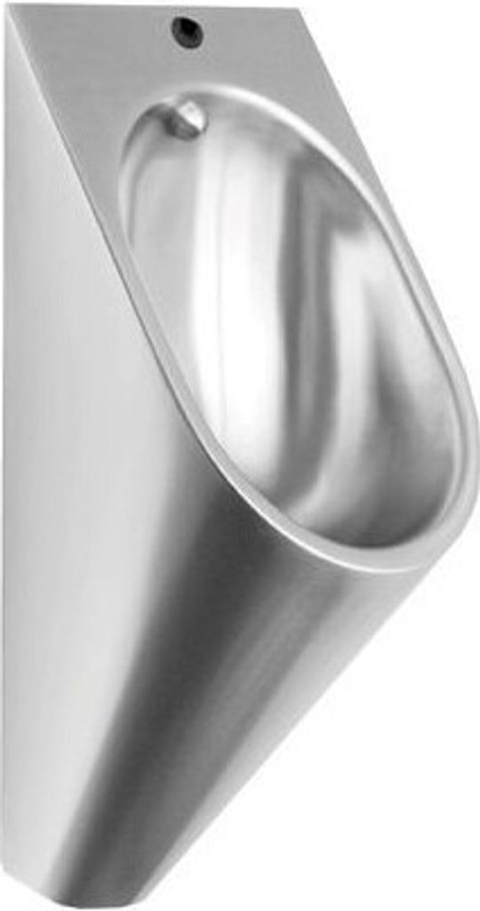Franke Campus Wandpissoir CMPX538E aus Chromnickelstahl mit ovale Beckenform