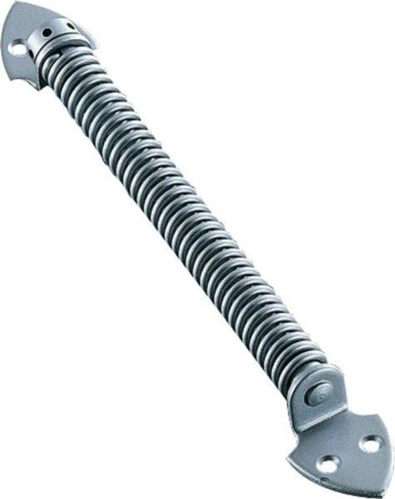 Spiralfeder-Türschließer N°72 silber lg.222mm - GROOM - 172001