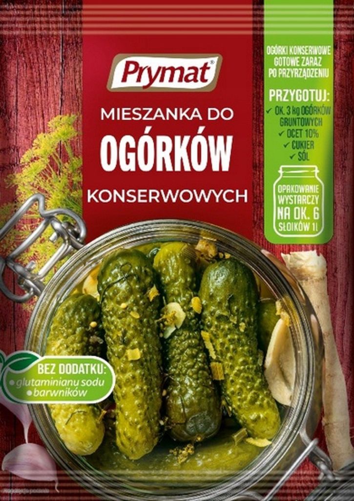 Gewürzmischung für eingelegte Gurken 40 g – Prymat Produktbild 