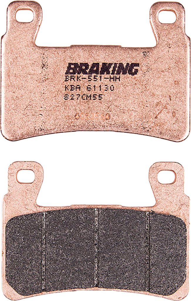 Braking 827cm55 Sinterbremsbeläge Grau Grau One Size