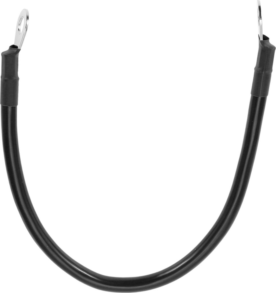 Universal Batterie Wechselrichter Kabel 5/16" Kabelschuh 6 AWG Gauge 1FT Batterie Kabel Verzinnt Kupfer Schwarz 1Stk