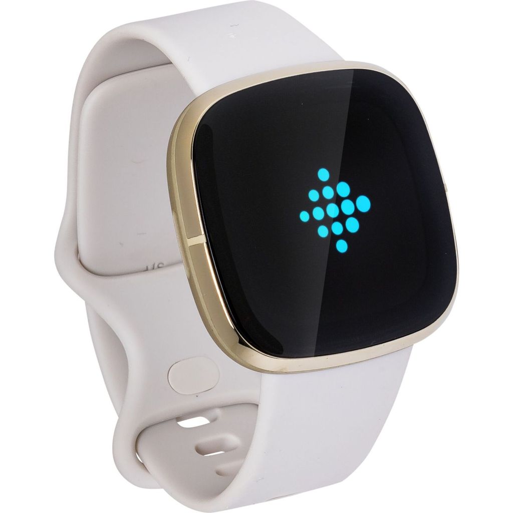 Fitbit Sense mondweiß/softgold Smartwatche