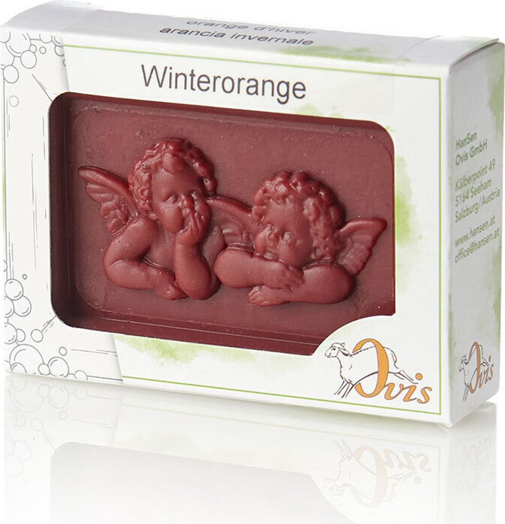 Ovis Schafmilchseife Naturprodukte Winterorange Verpackt 100g