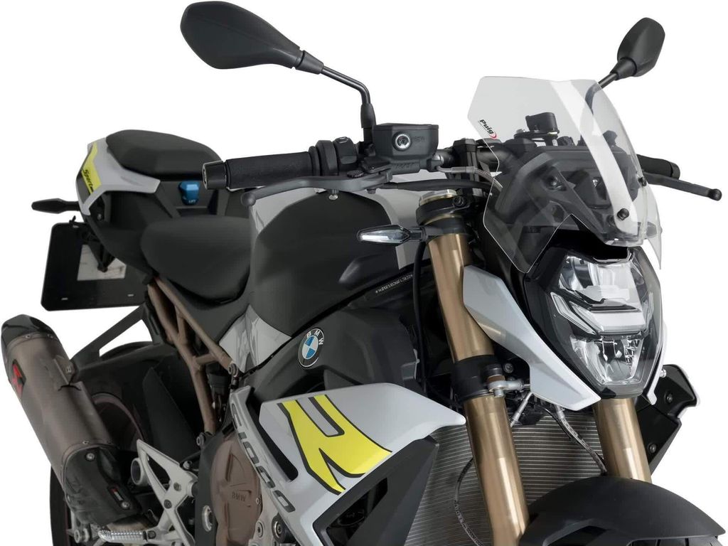 Puig New Generation Sport Bmw S1000r 2021 Original Support Sport-windschutzscheibe Silber Silber One Size