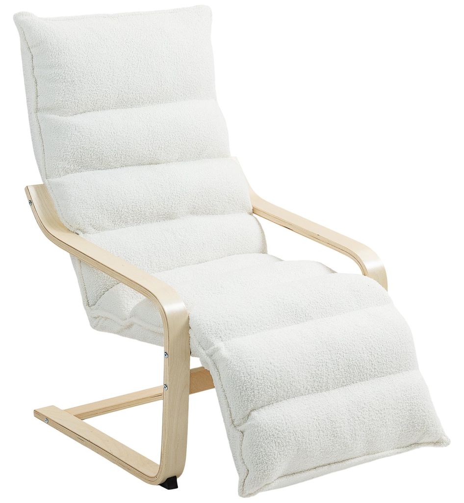 HOMCOM Relaxssessel Sessel mit Verstellbar Fußteil, Produktbild 