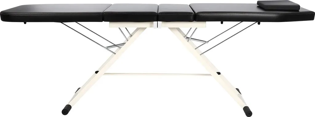 Table de massage ergonomique et pliable coloris noir haute densité