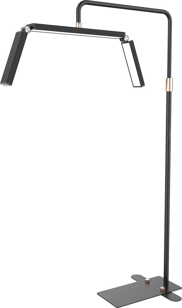Moon Lamp - LED Stehleuchte Videolicht - Klappbar mit Stativ - 3200–5600 K Bi-Color - Dimmbar - Solarbetrieben - Weiß