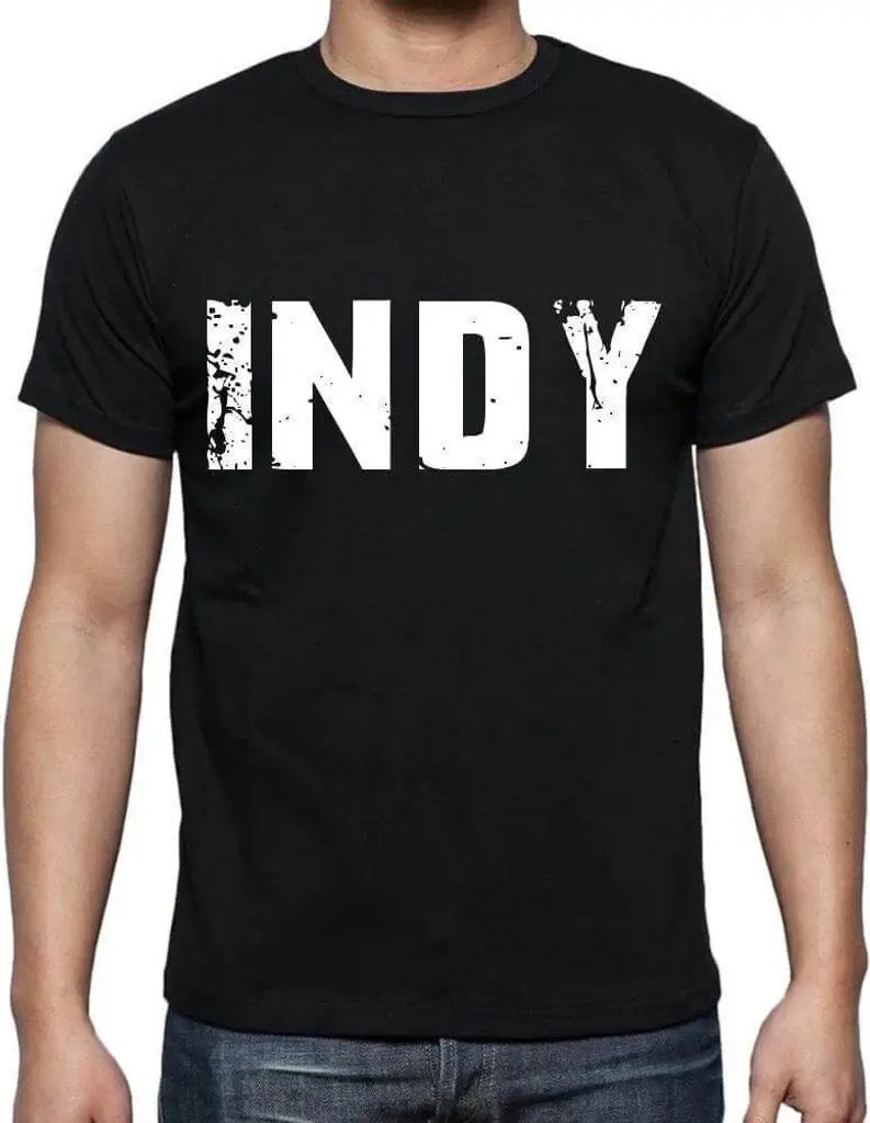 Herren Grafik T-Shirt Indy Öko-Verantwortlich Vintage Jahrgang Kurzarm Lustige Druck Geburtstag Geschenk Mann