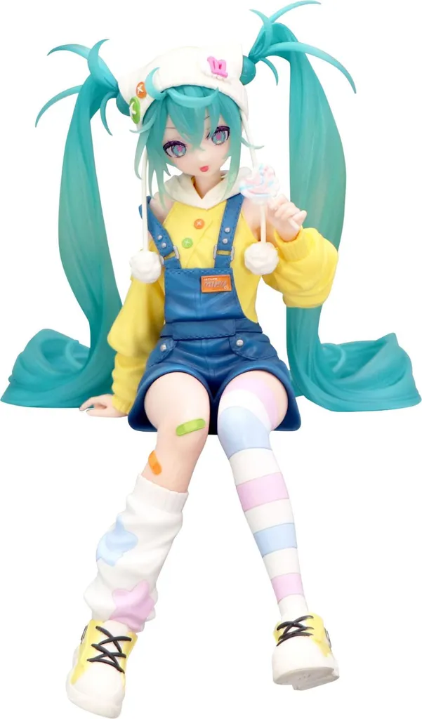 Figurine Hatsune Miku Noodle Stopper Lollipop PVC de 15 cm Furyu