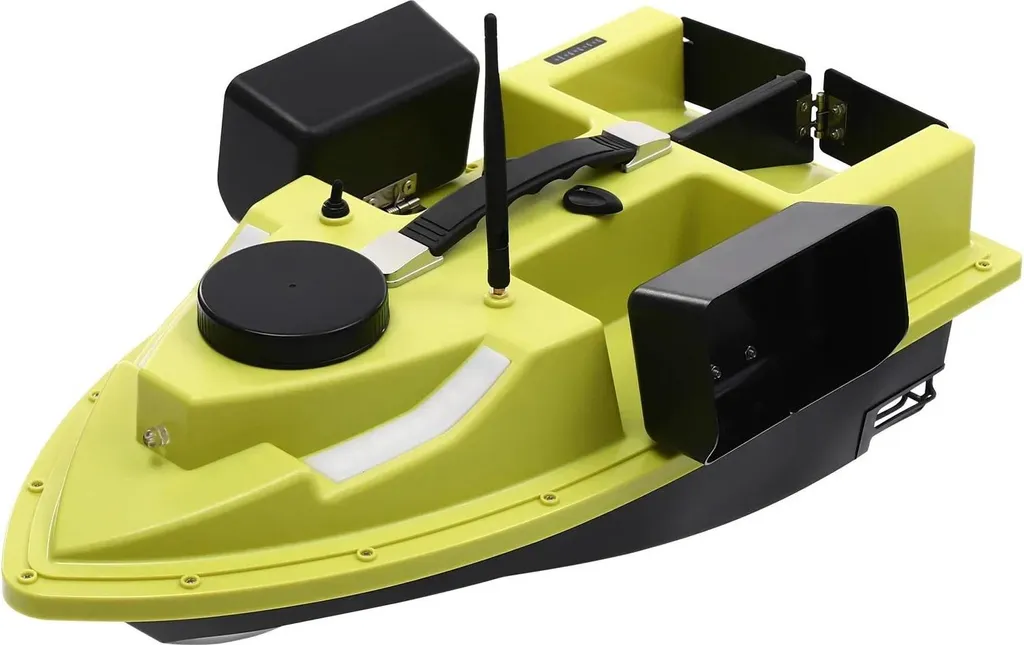 Bateau amorceur GPS 2 kg capacité de charge avec télécommande longue portée