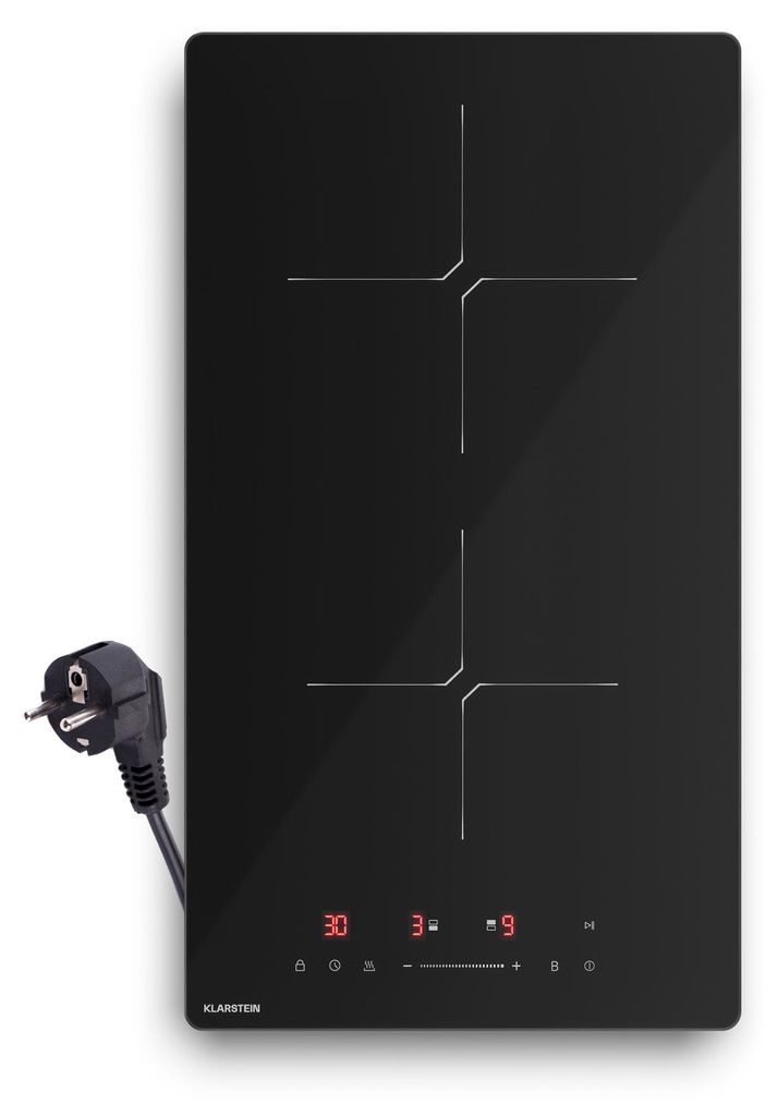 Klarstein PowerGlide Induktionskochfeld - 2-Zonen, 3500W Zdjęcie produktu 