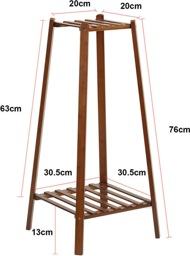 Étagère à fleurs pour balcon et jardin - Support plantes gain de place