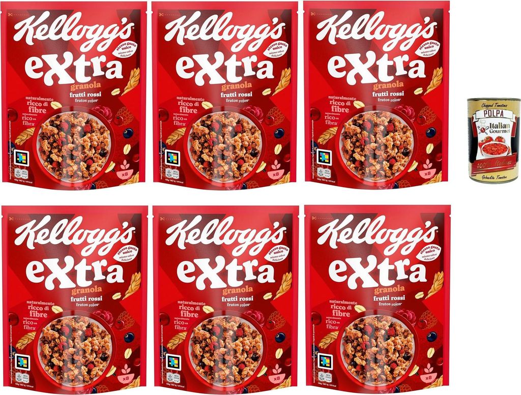 Cereali Extra "Frutti Rossi" | Probieren Sie Schokolade und Produktbild 