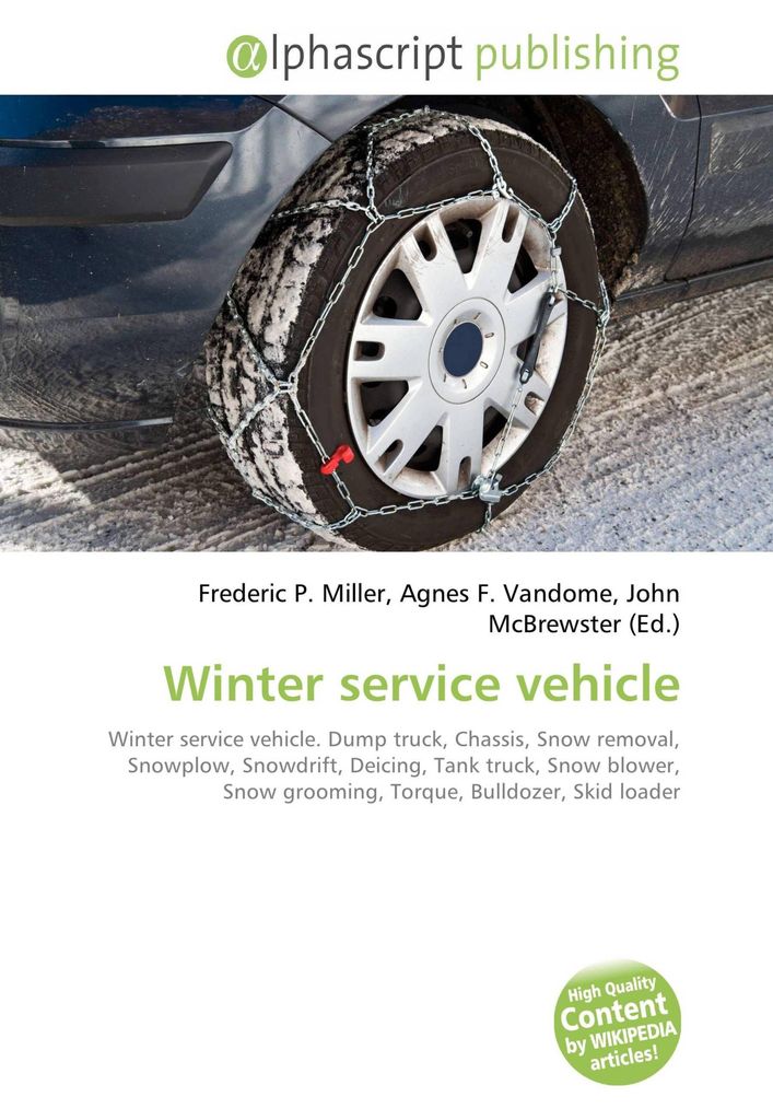 Winter service vehicle