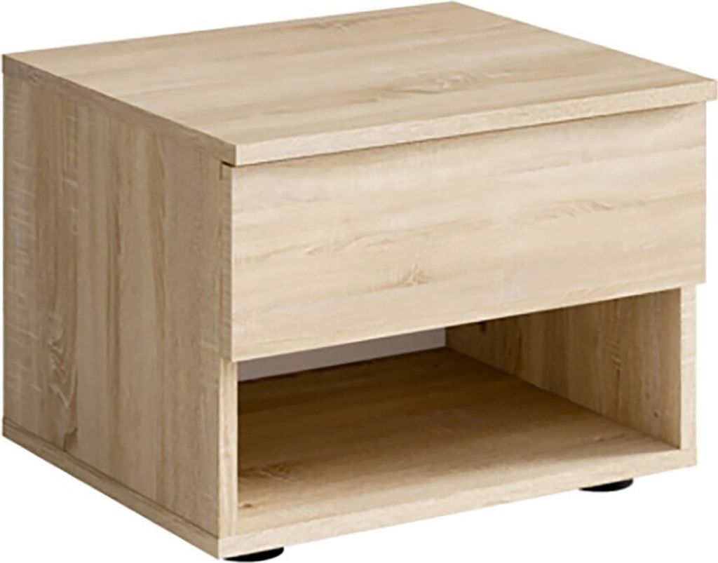 Meublorama MK-FINO-F1-R20128/R20128-23-B*1C/23KG, Braun, 1 Schublade(n), MDF-Platten, 470 mm, 430 mm, 23 kg
