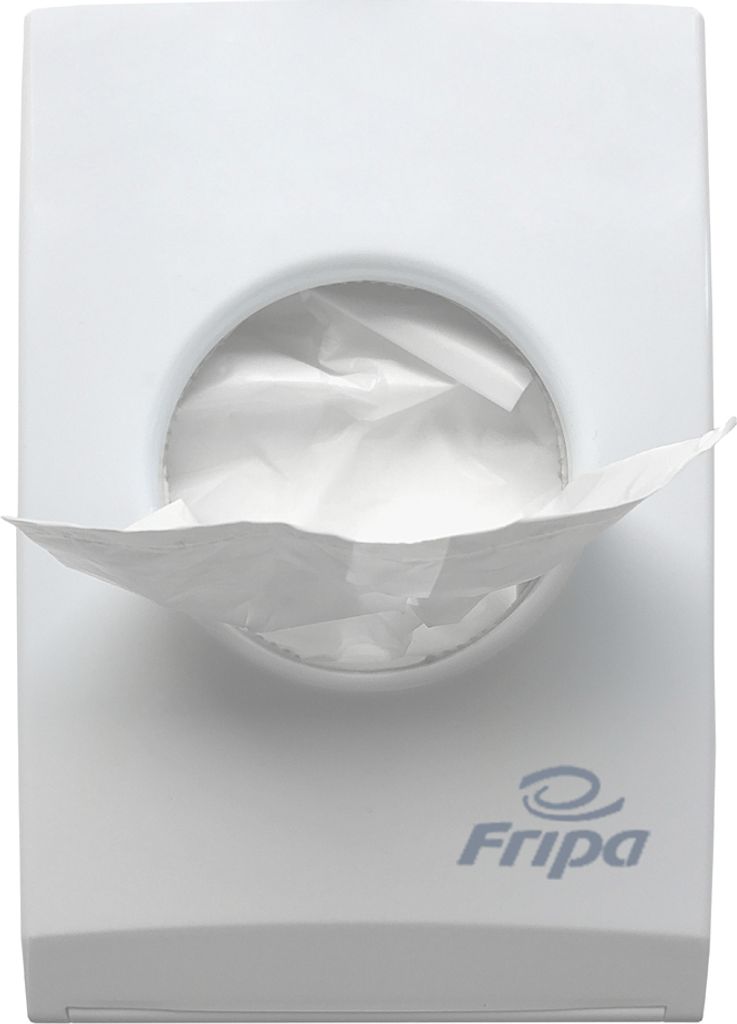 Fripa PE-Hygienebeutel unbedruckt im Spenderkarton weiß 25 Produktbild 