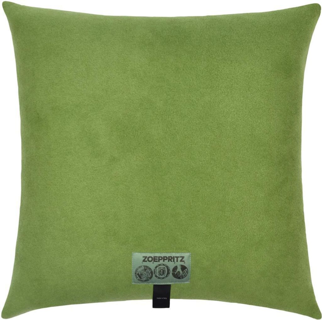 Zoeppritz Kissenhülle Soft-Fleece Farbe green Größe 50x50