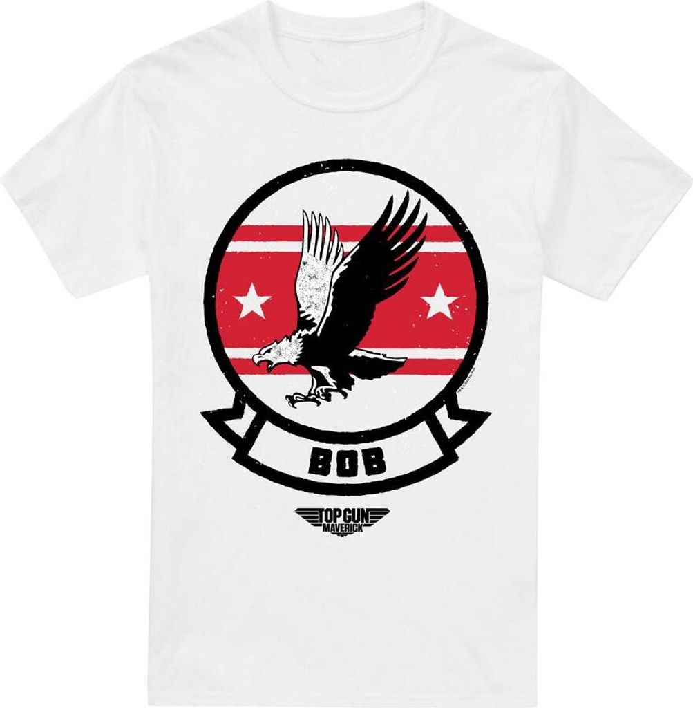 Top Gun - "Bob" T-Shirt für Herren TV6842 (XXL) (Weiß)