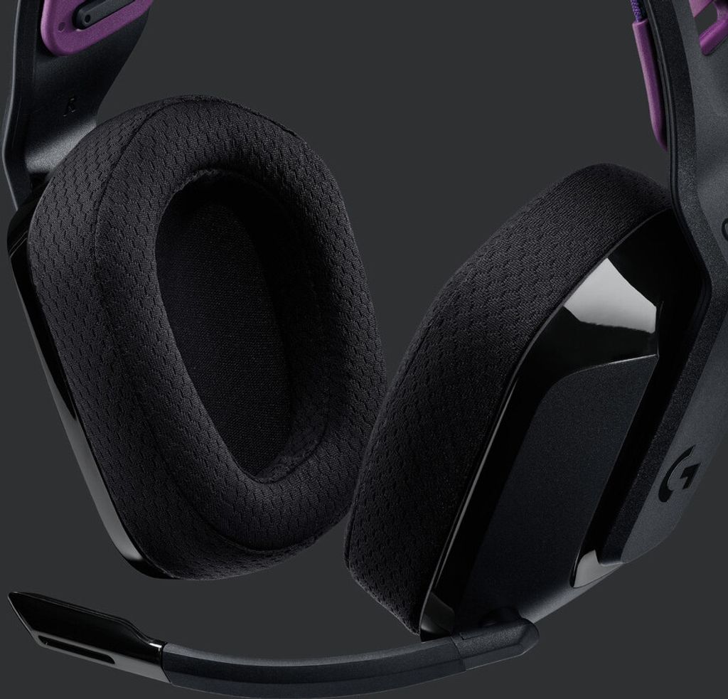 Logitech G G535 Kopfhörer Kabellos Kopfband Gaming Schwarz Produktbild 10