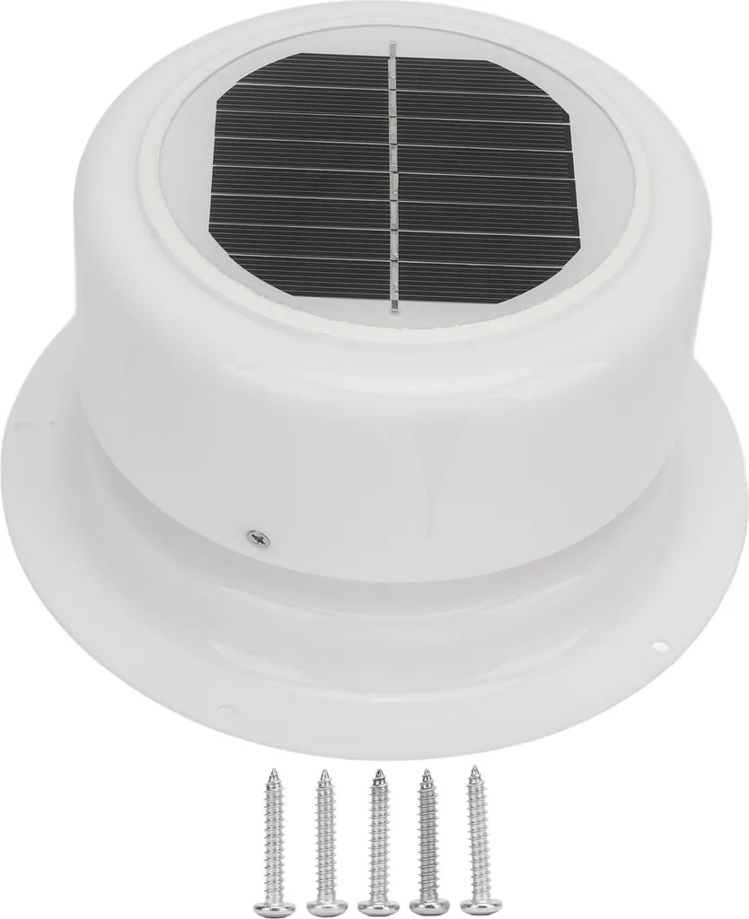 Ventilateur de Plafond Solaire Silencieux pour Van et Fourgon Aménagé