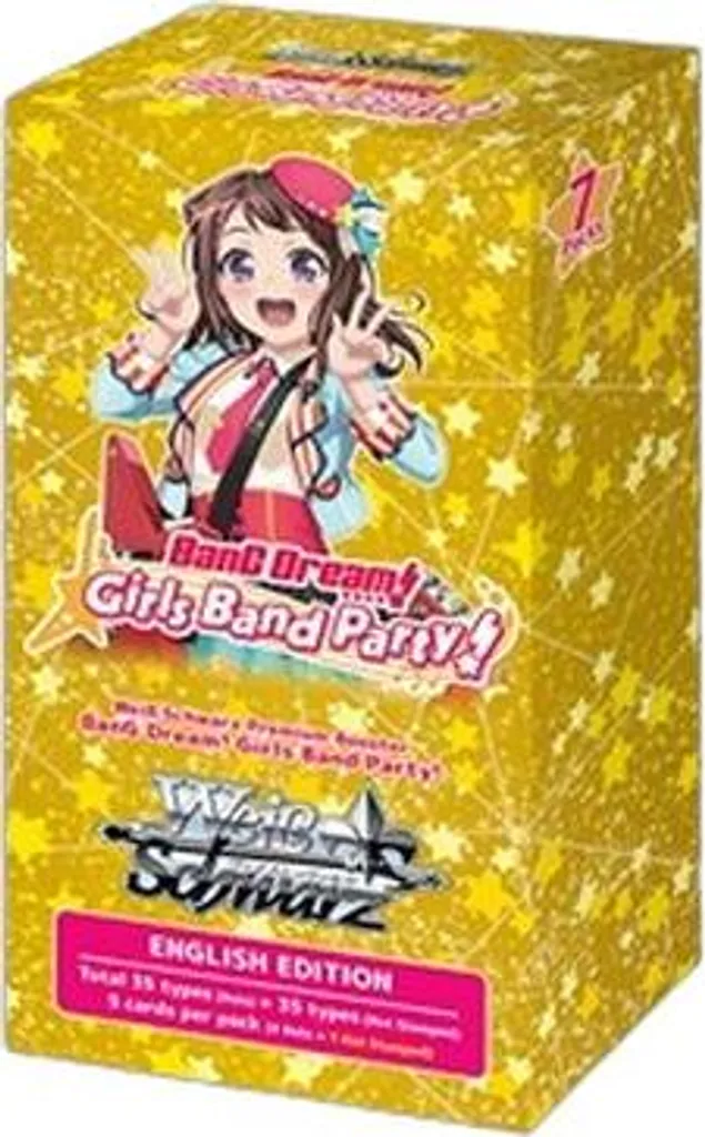Booster Box Weiss Schwarz BanG Dream! pour Construire votre Deck JCC