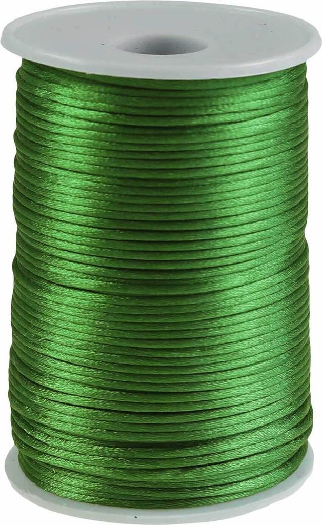 90m Satinschnur 2mm Satinkordel Schmuck-Kordel -Schnur Kumihimo Bänder