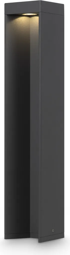 Balise LED anti-éblouissement Maytoni Essen 9W IP54 gris 45 cm