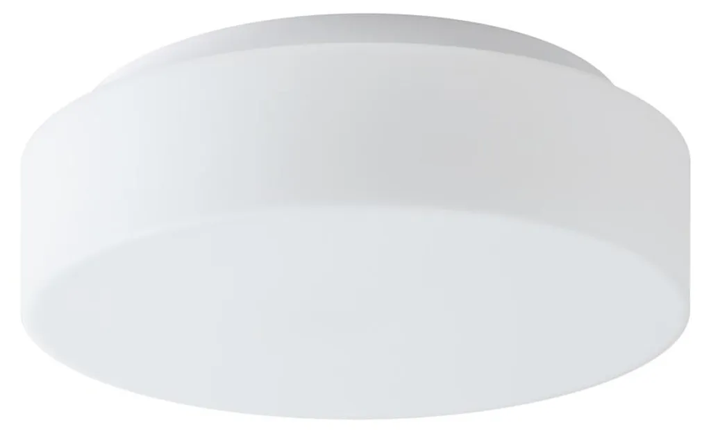 Applique murale LED design en verre blanc IP44 pour salle de bain