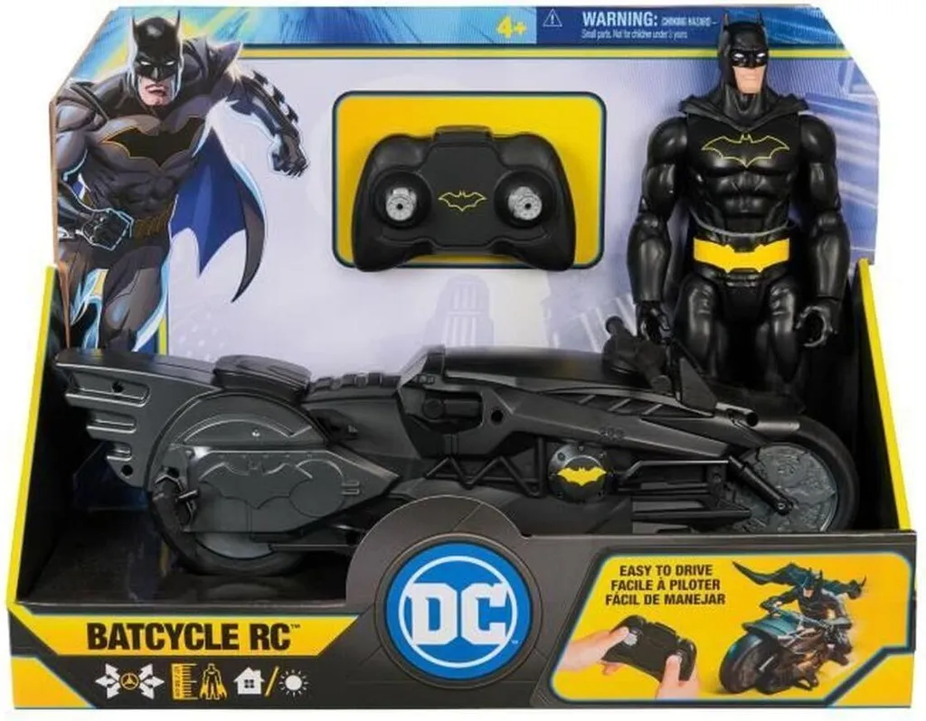 Figurine d'action Batman articulée 30 cm DC Comics série collector noir