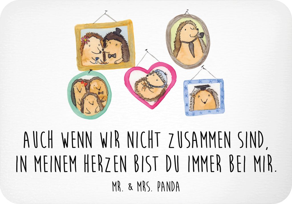 Mr. & Mrs. Panda magnet Trennung von den Eltern - Weiß - Geschenk, Unterstützung, immer bei mir, Trost, zettelhalter, küchenmagnet, whiteboardma...