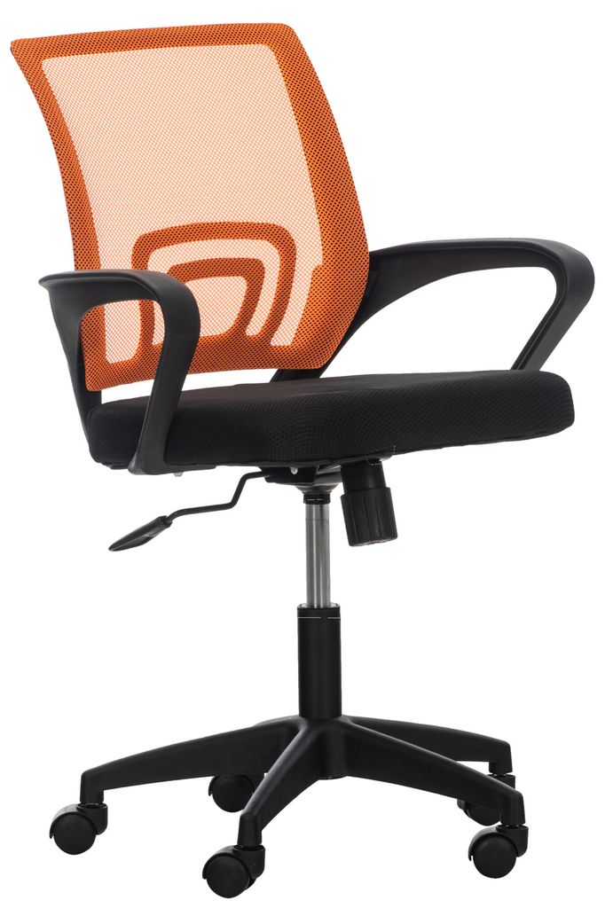 CLP Bürostuhl Auburn höhenverstellbar und drehbar orange