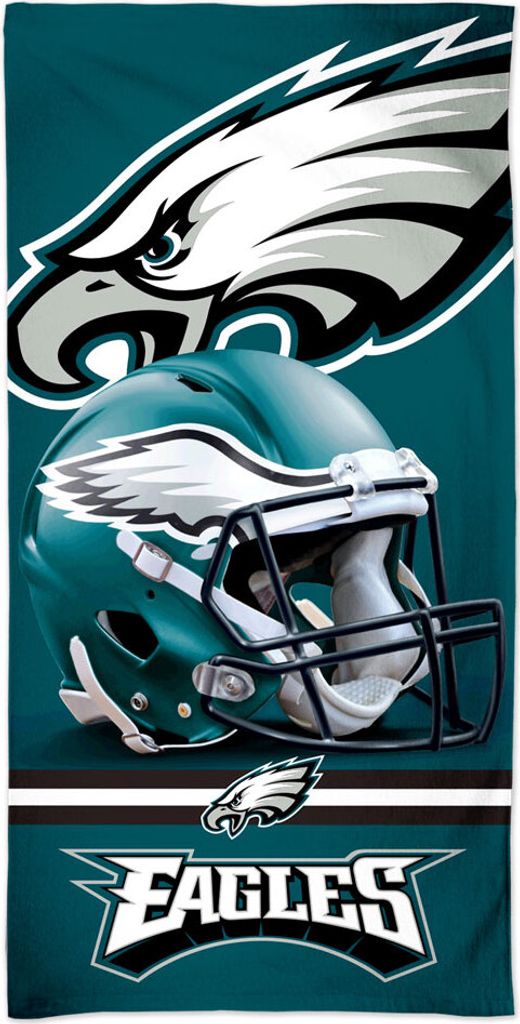 NFL Handtuch Philadelphia Eagles Spectra Beach Towel Strandtuch  150x75cm