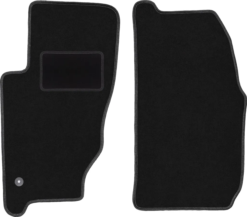 Wielganizator Tappetini Velours per Jeep Liberty KJ - Nero 2pz