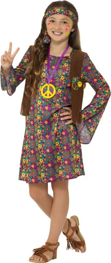 Hippie - Fasching Karneval Kindergröße: 134-140 Produktbild 