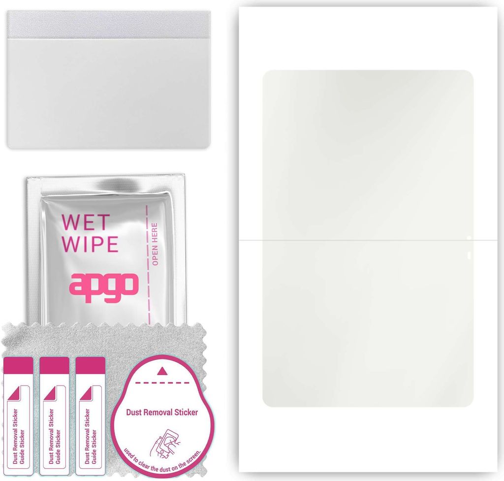 apgo Hydrogel Schutzfolie, Matt, kompatibel mit Acer Iconia Tab P10, flexibele Displayschutzfolie, Folie mit Positionierhilfe, Anti-Fingerprint, kr...