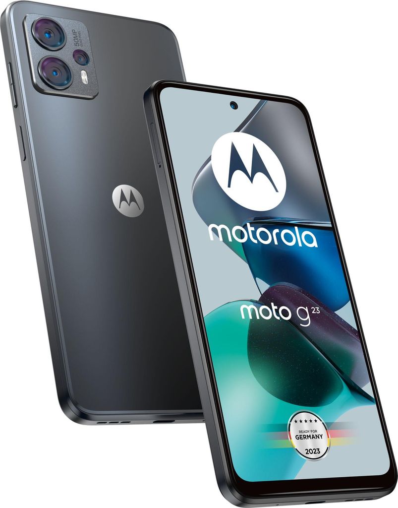 Motorola Moto G23 Dual Sim 128GB, 4GB RAM, Matte Charcoal Produktbild 