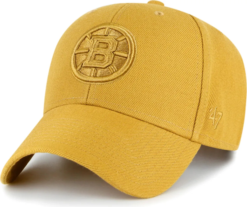 Casquette Boston Bruins NHL wheat marron avec visière plate 47